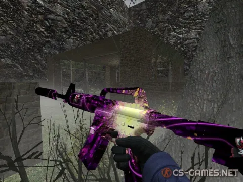 Модель M4A1-S «Boom» для CSS v34