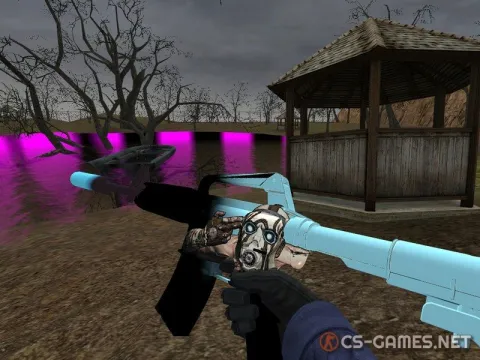 Модель M4A1-S «Borderlands 2» для CSS v34