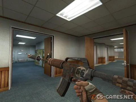 Модель М4А4 «66 Gun» для CSS v34