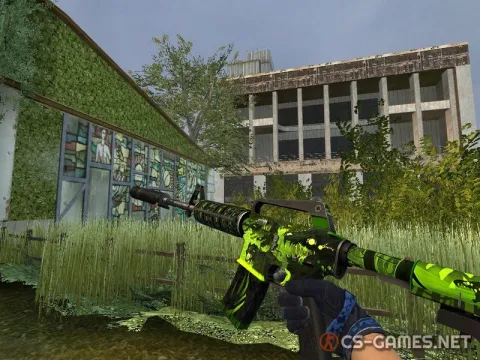 Модель M4A1-S «Virus» для CSS v34
