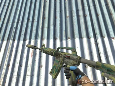 Модель M4A1-S «Северный Лес» для CSS v34