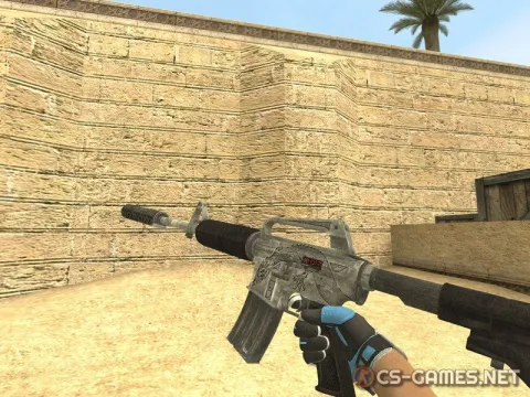 Модель M4A1-S «Василиск» для CSS v34