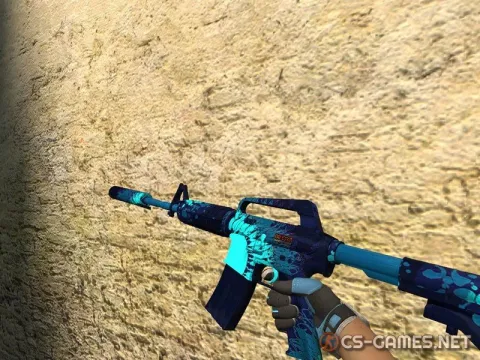 Модель M4A1 «Падение Икара» для CSS v34