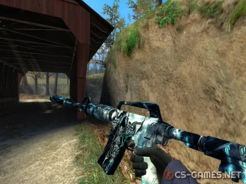 Модель M4A1-S «Dark Knight» для CSS v34