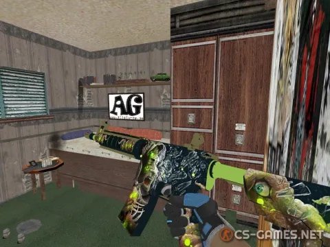 Модель М4А4 «Draugr» для CSS v34