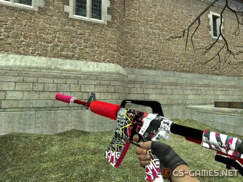 Модель M4A1-S «WildStyle» для CSS v34