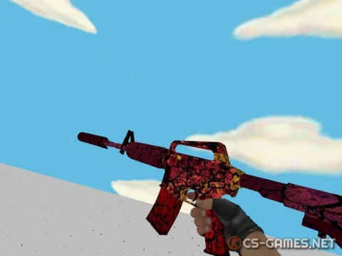 Модель M4A1-S «Армагеддон» для CSS v34