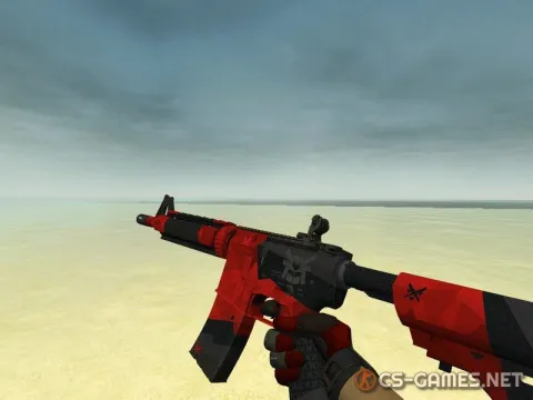 Модель М4А4 «Evil Daimyo» для CSS v34