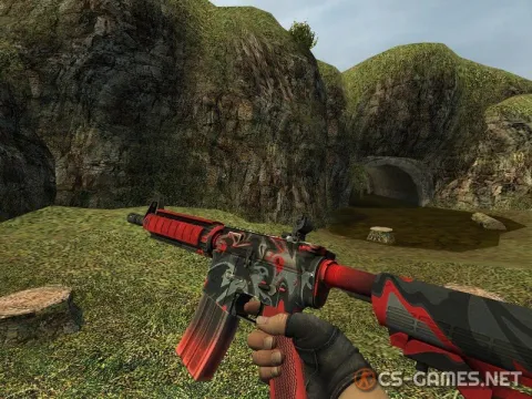 Модель М4А4 «Urban Assault» для CSS v34