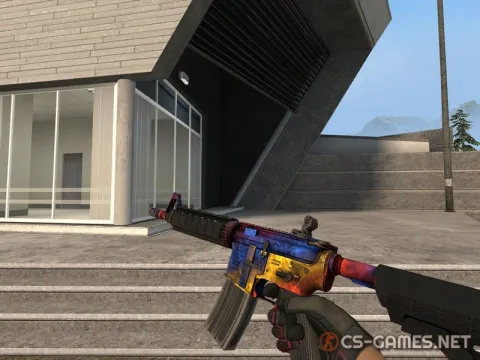 Модель М4А4 «Marble Fade» для CSS v34