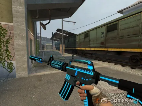 Модель M4A1-S «Plasmax» для CSS v34