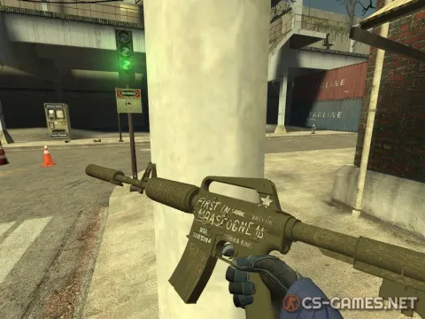 Модель M4A1-S «Cobra King» для CSS v34