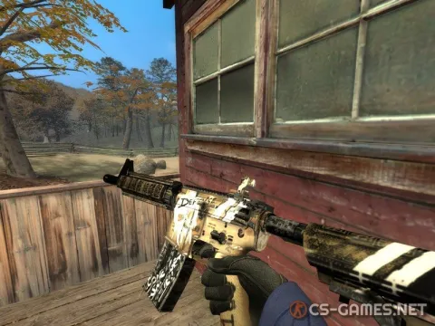 Модель М4А4 «Wasteland Rebel» для CSS v34