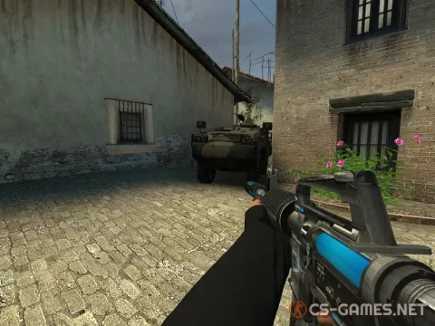 Модель M4A1-S «Quantum» для CSS v34