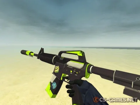 Модель M4A1-S «Cyrex Lime» для CSS v34