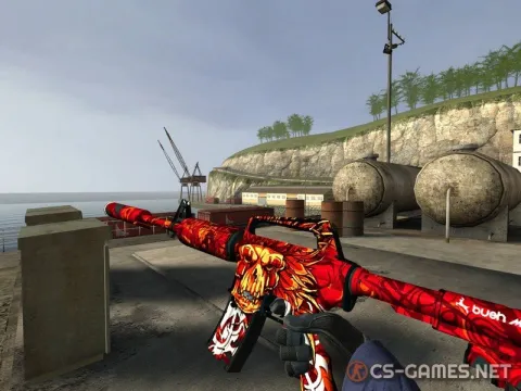 Модель M4A1-S «Bush Master» для CSS v34