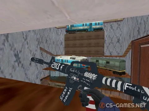 Модель M4A1-S «Wrong Carrier» для CSS v34