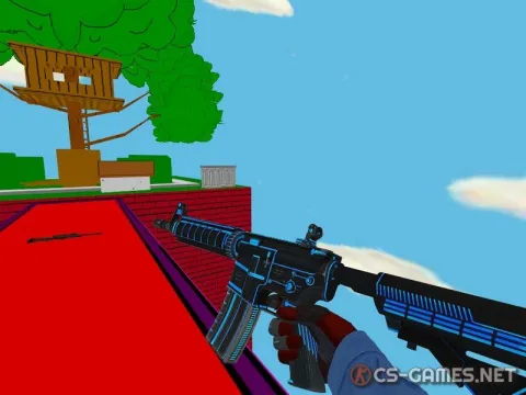 Модель М4А4 «Plasmax» для CSS v34