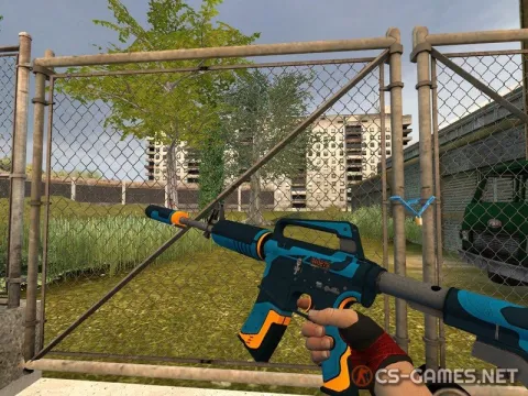 Модель M4A1-S «Sport» для CSS v34