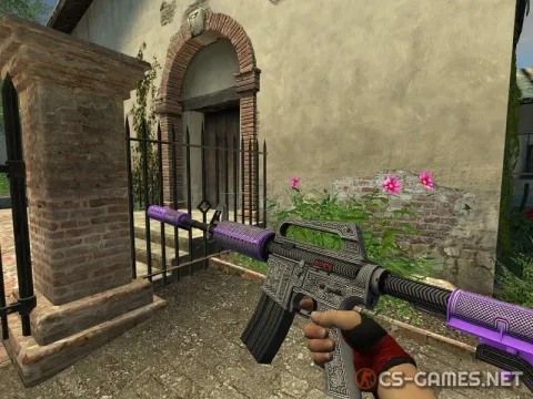 Модель M4A1-S «Privy Councilor Purple» для CSS v34