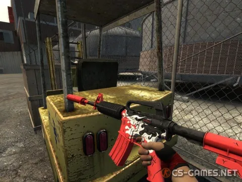 Модель M4A1-S «Zija» для CSS v34