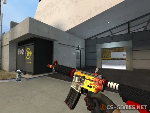 Модель М4А4 «Road Hog» для CSS v34