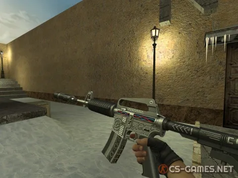 Модель M4A1-S «Defuser» для CSS v34