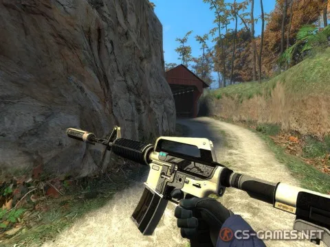 Модель M4A1-S «Instrumental » для CSS v34