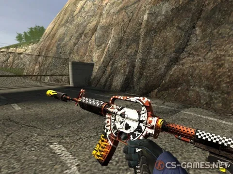Модель M4A1-S «Demolition» для CSS v34