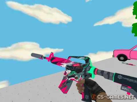 Модель M4A1-S «Cyberseries» для CSS v34