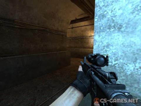 Модель M4A1 «BattleField 2» для CSS v34