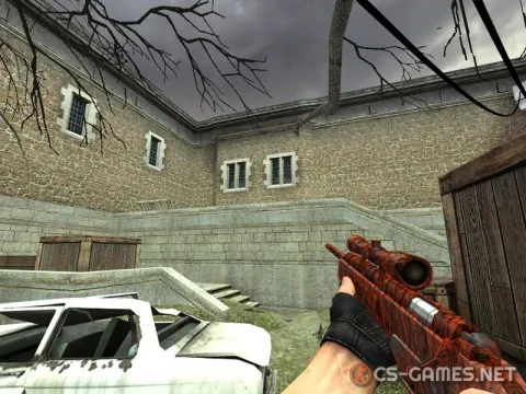 Модель Scout «Red Tiger Camo» для CSS v34