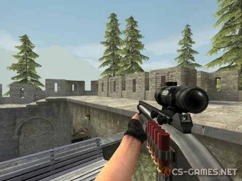 Модель Scout «Mossberg» для CSS v34