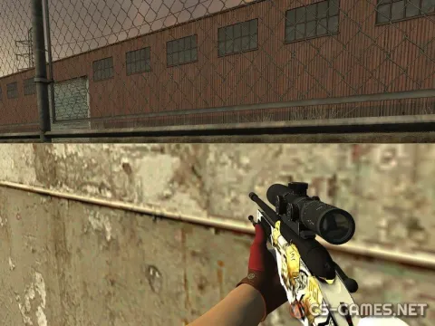 Модель SSG 08 «Detour с наклейками» для CSS v34