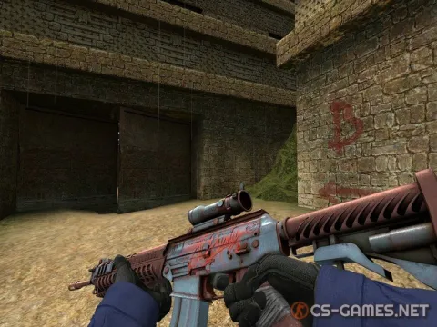 Модель SG 553 «Ol` Rusty» для CSS v34