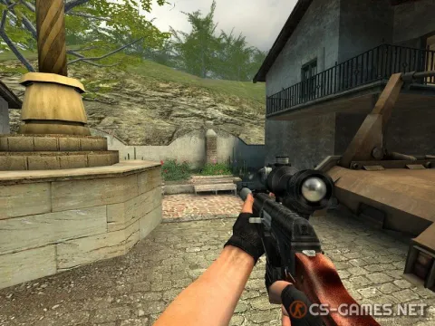 Модель SG 553 «Vintorez» для CSS v34