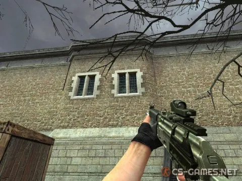 Модель SIG-552 «BATTLEFIELD2 AKS-74U» для CSS v34