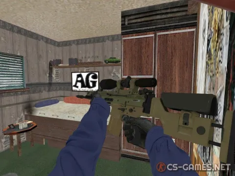 Модель SCAR-20 «Из CS:GO» для CSS v34