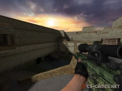 Модель SCAR-20 «Зеленый морпех» для CSS v34