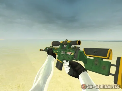 Модель SCAR-20 «Powercore» для CSS v34