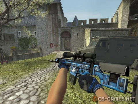Модель SCAR-20 «Тот самый контейнер» для CSS v34