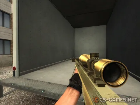Модель G3/SG1 «Золотой Barrett M82» для CSS v34