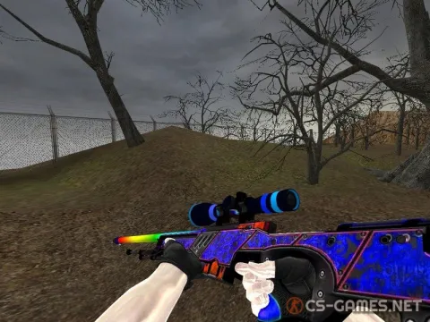 Модель AWP «Neon Chaos» для CSS v34