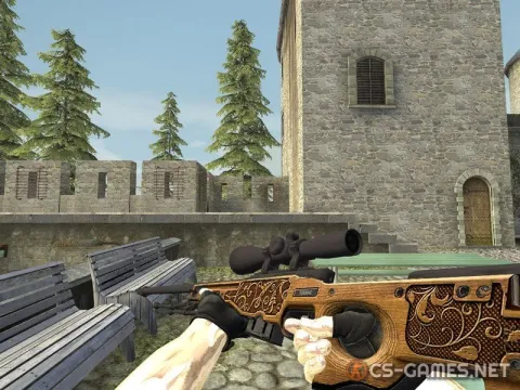 Модель AWP «Arsenal Realism» для CSS v34