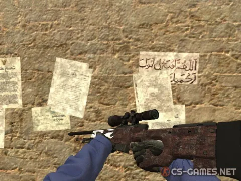 Модель AWP «Oxide Blaze» для CSS v34