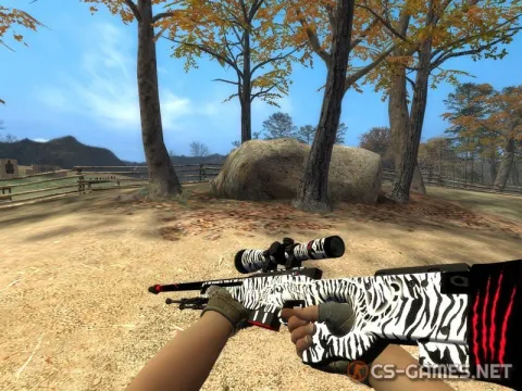 Модель AWP «White Tiger» для CSS v34