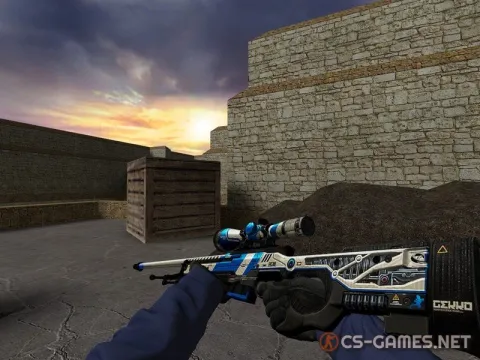 Модель AWP «Railgun Mk II» для CSS v34