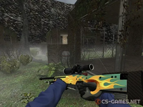 Модель AWP «Chopper Teal» для CSS v34
