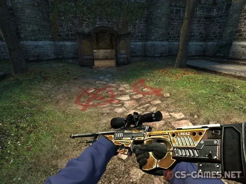 Модель AWP «Suppressed Power: Sandstorm» для CSS v34
