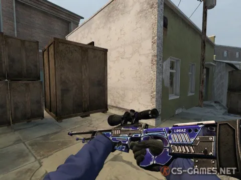 Модель AWP «Suppressed Power: Purple» для CSS v34